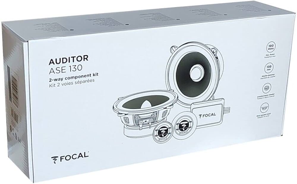 FOCAL AUDITOR ASE 130 2-way スピーカー 13cm ASE 130 - 2 Separate Way Kit | Focal